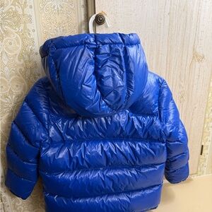 Polo by Ralph Lauren Shiny Blue Puffer Jacket